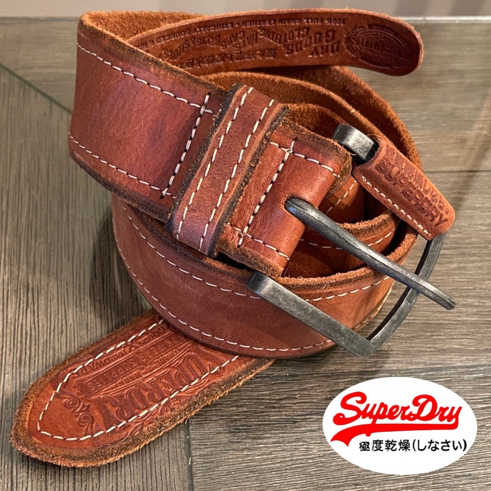 Vintage Style Superdry Western Belt Size Large